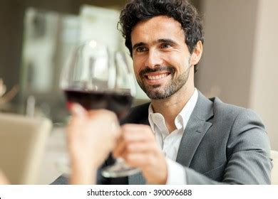 Couple Toasting Wine Glasses Stock Photo 390096688 | Shutterstock