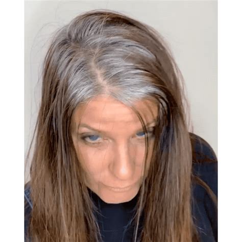 From Box Dye Brunette To All-Over Silver behindthechair.com | Brown ...