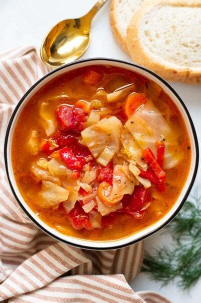 Instant Pot Cabbage Soup - iFoodReal.com