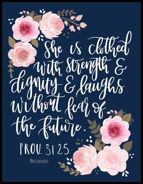 She is clothed in strength and dignity | Bible verses, Favorite bible verses, Bible inspiration