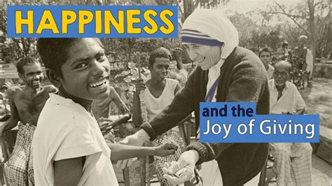 Happiness & the Joy of Giving - YouTube