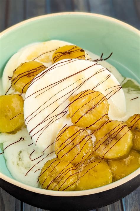 4 Ingredient Fried Banana Ice Cream - Go Cook Yummy