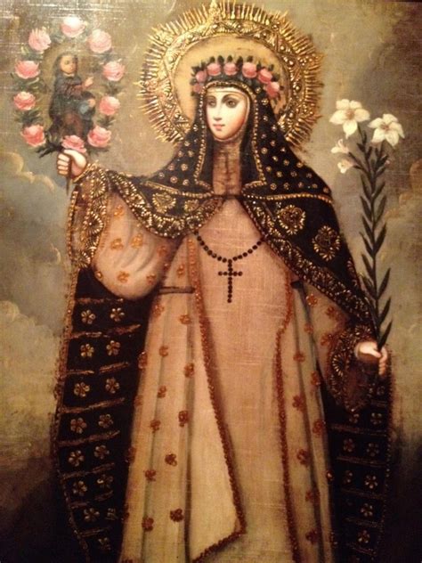 Saint of the Day – 23 August – St Rose of Lima (1586-1617) – AnaStpaul