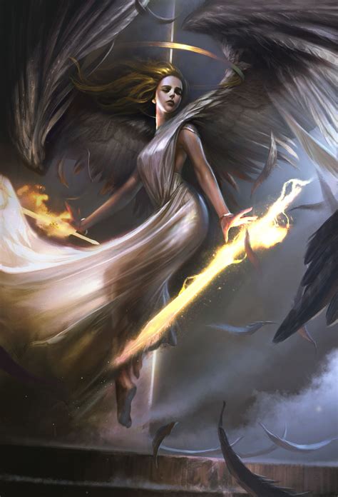 Seraphim by Dong geon Son on Artstation. | Fantasy artwork, Dark ...