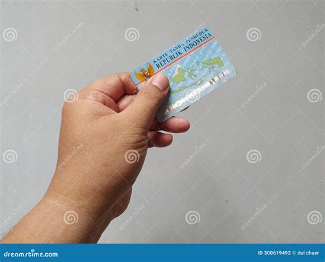 Jakarta, Indonesia December 14 2023 :is Showing Population Card Data, Indonesia Editorial ...