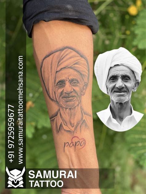 Portrait tattoo |Portrait tattoo for mom dad |tattoo for mom and dad |Mom dad face tattoo ...
