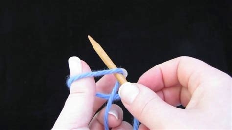 Long-Tail Cast-On: Thumb Method | Cast on knitting, Cast on thumb ...