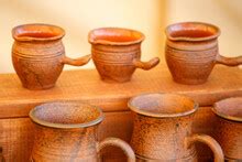Row Of Old Pots Free Stock Photo - Public Domain Pictures