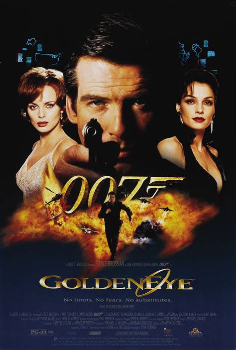 GoldenEye (1995) | James bond movie posters, James bond movies, Bond movies