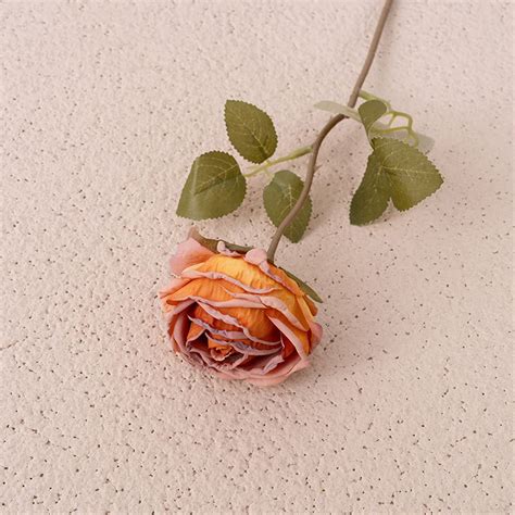 VBXOAE Lifelike Fabric and Plastic Rose Artificial Home Wedding Decoration Ideal for Vases ...