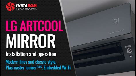 Air conditioner LG ARTCOOL Mirror Inverter AC12BQ | Installation and ...