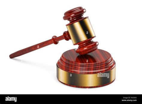 Gavel and sound block Stock Photo - Alamy