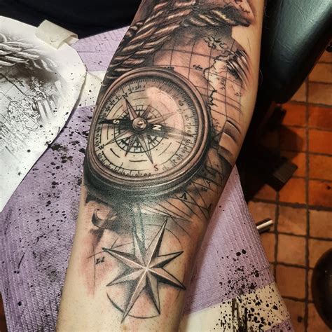 Best Tattoo Images Compass Tattoo Design Compass Tattoo Tattoos My ...