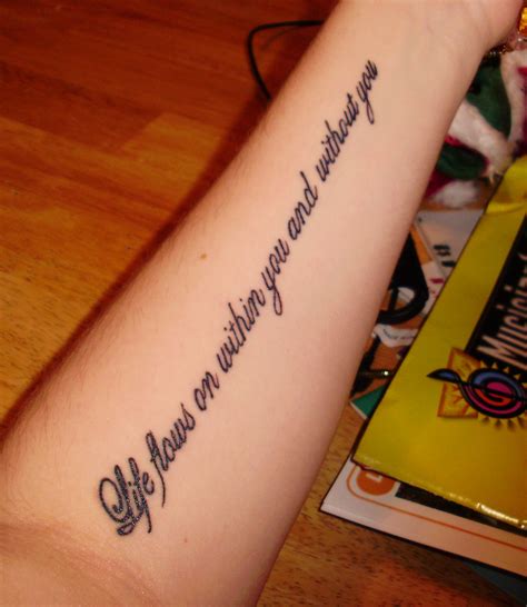 Meaningful Tattoo Quotes Tumblr