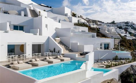 Saint Hotel, un increíble hotel en Santorini para no parar de hacerse ...