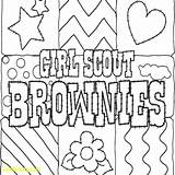 Girl Scout Brownie Coloring Pages At GetColoringscom  Free Printable sketch template
