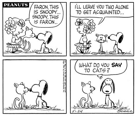 This strip was published on May 24, 1961 and shows Frieda introducing ...