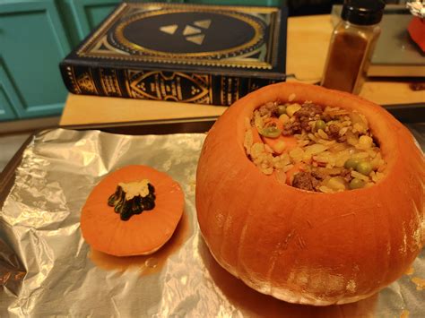 Made a Fortified Pumpkin last night! (from the unofficial cookbook) : r ...