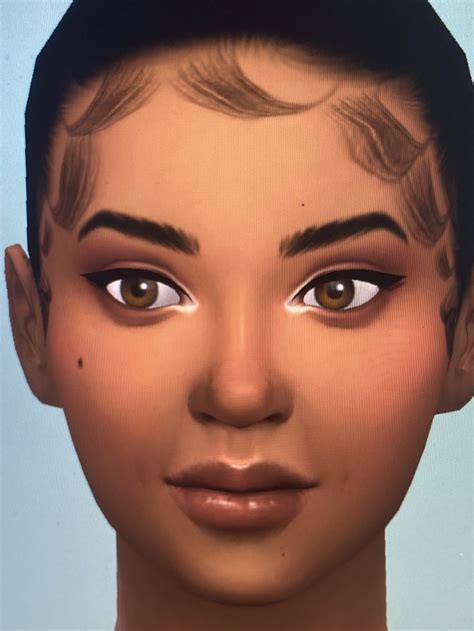 Sims 4 edges | Sims hair, Sims, Sims 4