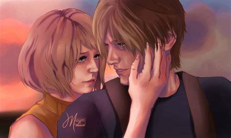 Ashley and Leon - Resident evil 4 Remake Ending by Miaymm on DeviantArt