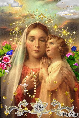 Mary Jesus Mother, Jesus Father, Mother Mary Images, Jesus And Mary ...