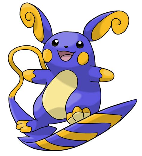 Alola Form - Raichu [Water/Electric] by PokemonConcepts on DeviantArt