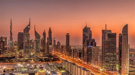 Dubai Skyline Wallpaper 4k