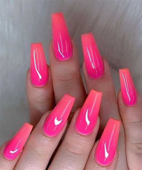 Hot Pink Nails With Design: A Trendy Look For The Year 2023 – The FSHN