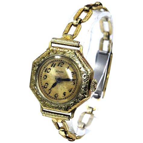 14k Gold Late Victorian 15 Jewel Ladies Elgin Wrist Watch | Vintage watches, Antique watches ...