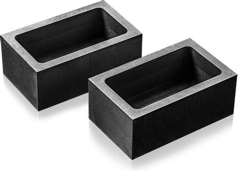 Buy 2 Kg Graphite Ingot Mold Silver Gold Ingot Mould Casting Ingot ...