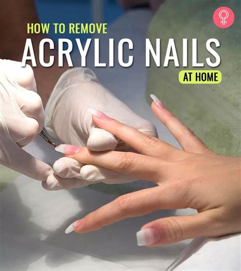 How To Remove Acrylic Nails The Right Way At Home!