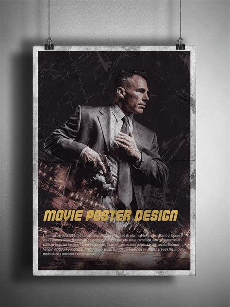 Free Download Movie Poster Template on Behance