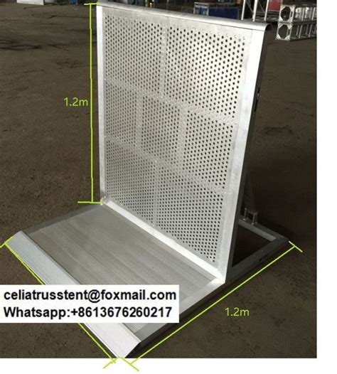 crowd control barrier dimensions