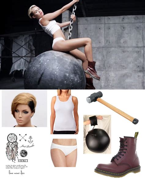 Wrecking Ball Miley Cyrus Costume | Carbon Costume | DIY Dress-Up Guides for Cosplay & Halloween