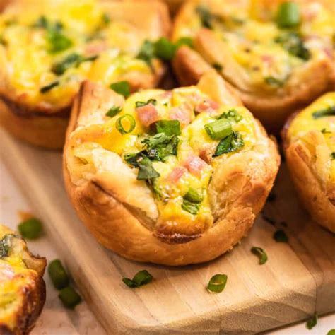 Puff Pastry Mini Quiches | Lemons + Zest