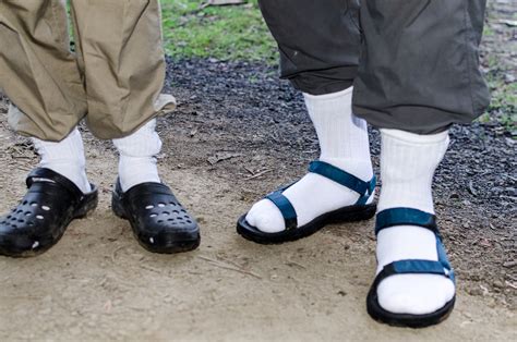 Teva Sandals With Socks ~ Hippie Sandals