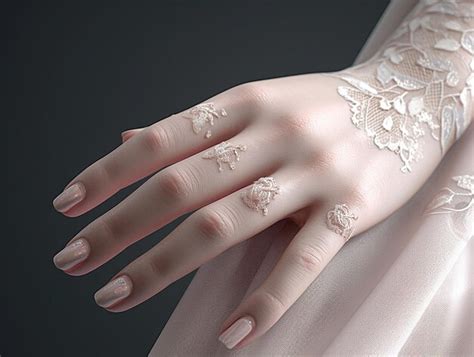 Premium AI Image | Women's hand nails photography