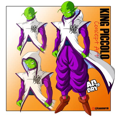 KING PICCOLO by kaosmerah on DeviantArt | Dragon ball super art, Anime dragon ball super, Dragon ...