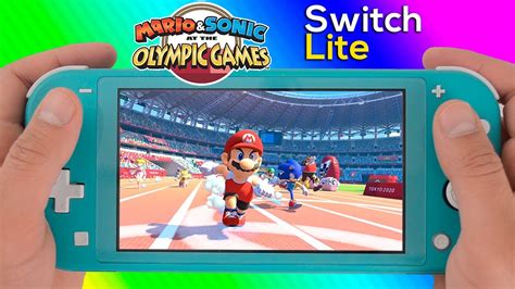 Mario and Sonic at The Olympic Games Tokyo 2020 - Nintendo Switch Lite Gameplay - YouTube