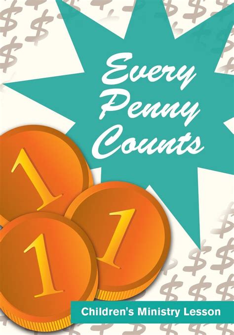 Every Penny Counts Children's Ministry Lesson | Childrens ministry ...