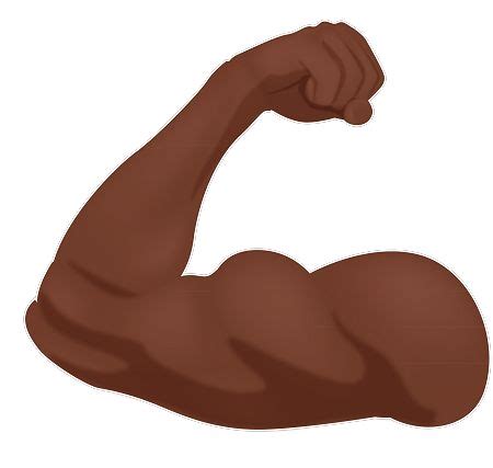 Strong Arm Emoji Sticker! Get your favorite emoji stickers and magnets ...