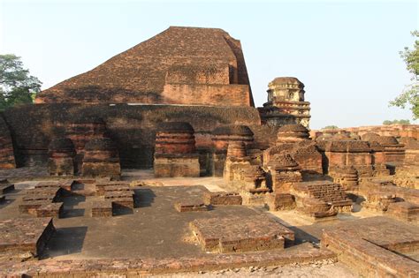 Ruins of Nalanda University , Nalanda , Bihar , India