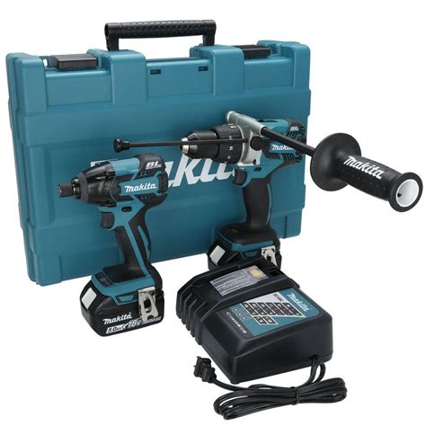 Makita 18-Volt LXT Lithium-Ion Brushless Cordless Hammer Drill/Impact ...