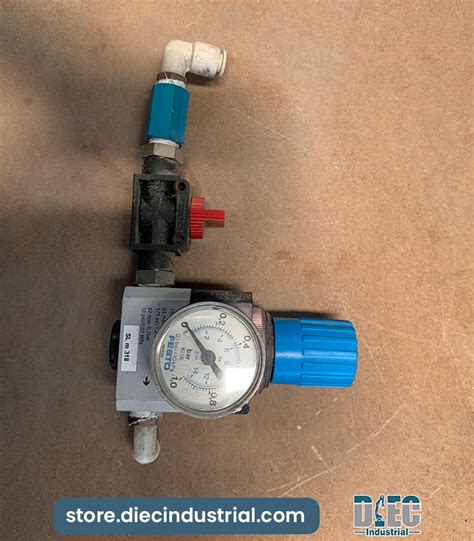 FESTO LRP-1/4-0,7 PRESSURE REGULATOR | DIEC Industrial