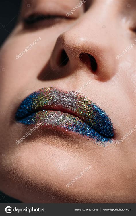 Images: glitter lips | Glitter lips — Stock Photo © ArturVerkhovetskiy ...