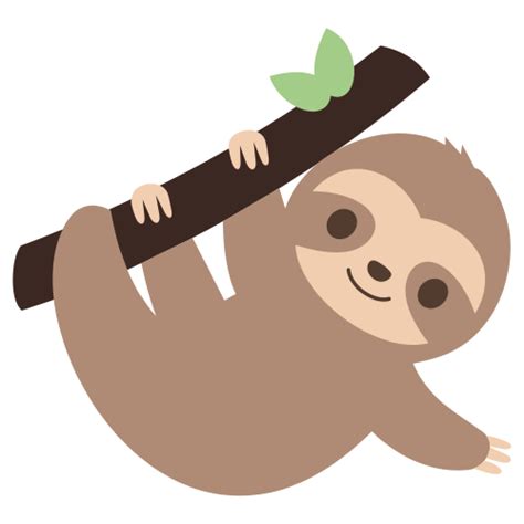 Sloth SVG | Cute Sloth Png