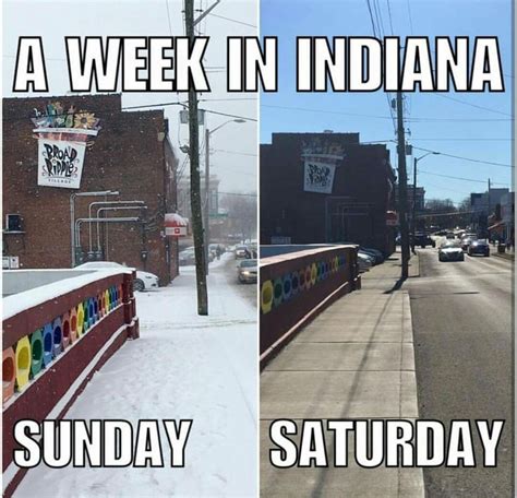 Pin by Nicole Gray on Working out, I'd rather be sleeping!! | Weather memes, Highway signs, Indiana