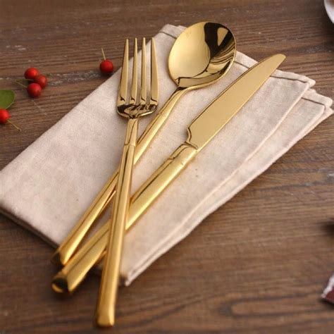 Sydney 24pc Gold Cutlery Set - Mimosa Lifestyle Co