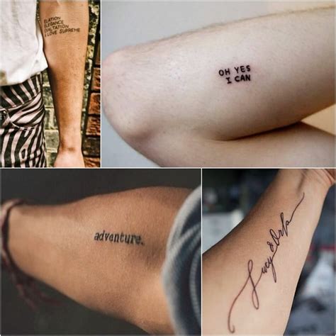 Tattoo Quotes for Men - Short & Meaningful Quote Tattoos For Guys | Tatuaggi citazioni, Idee per ...