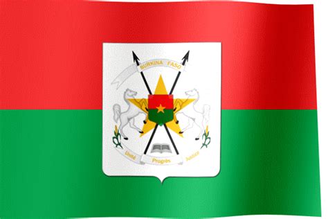 Burkina Faso Flag GIF | All Waving Flags